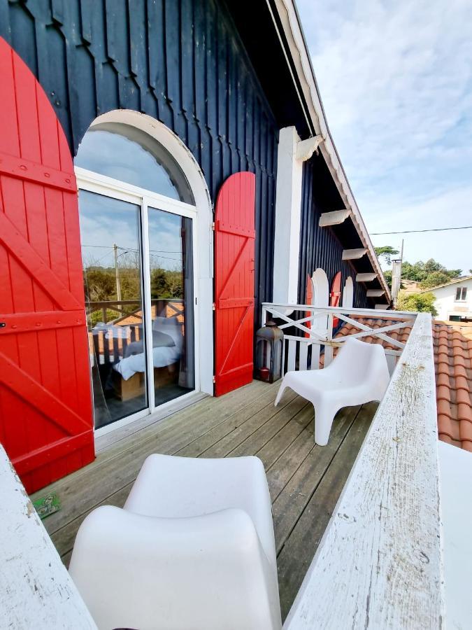 Hotel Le Caillebotis Lège-Cap-Ferret Exteriör bild